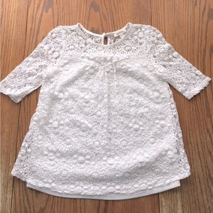 Fairycore aesthetic lace blouse